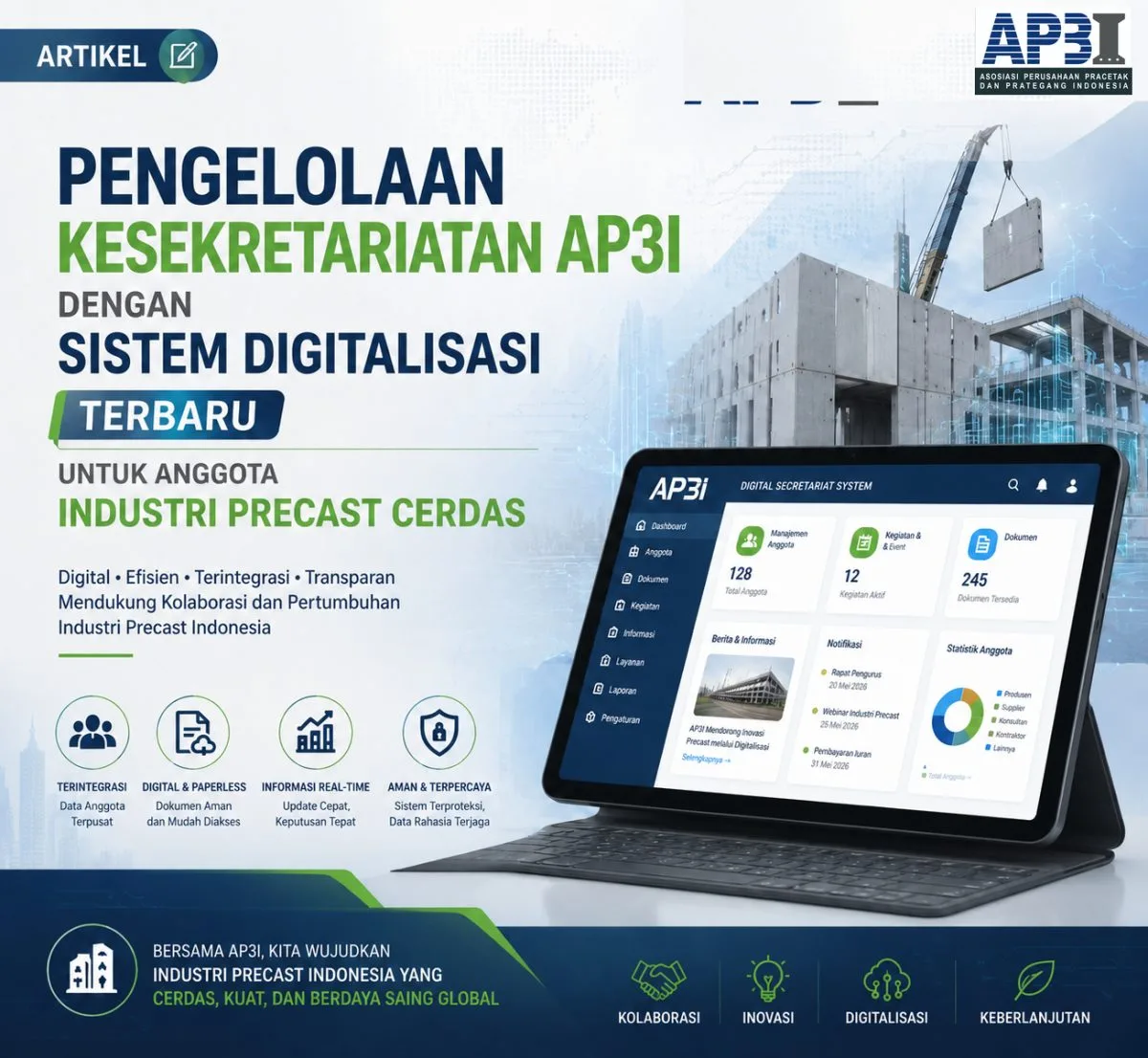 MENINGKATKAN EFISIENSI ADMINISTRASI DAN LAYANAN ANGGOTA MELALUI TRANSFORMASI DIGITAL AP3I